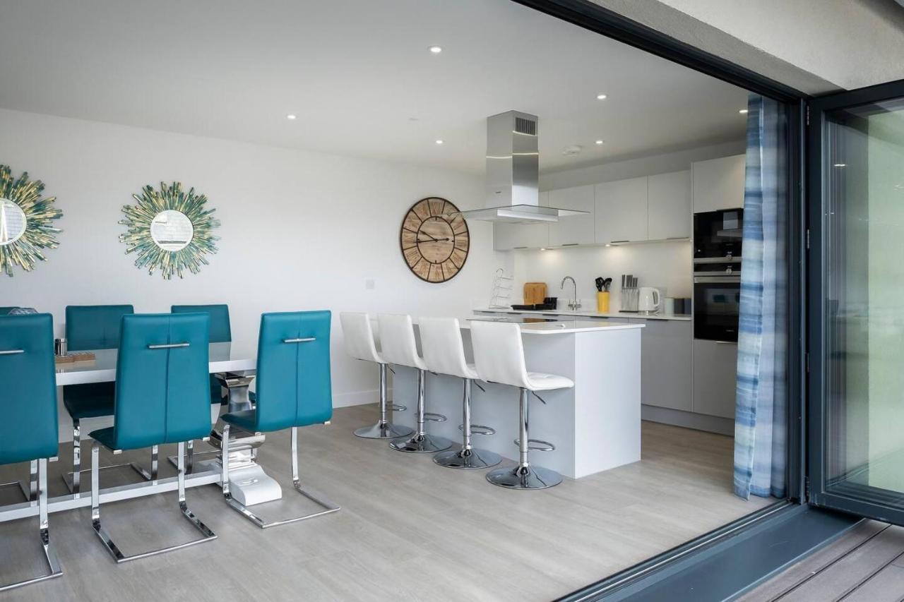 4Br-8Guests-Balcony-Beachview-Pool-Pets Woolacombe Exteriör bild